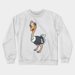 Kawaii ostrich Crewneck Sweatshirt